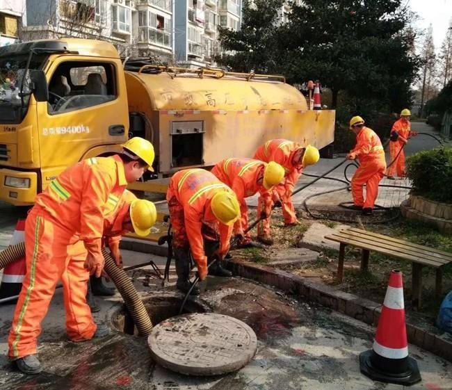 太湖市政管道清淤